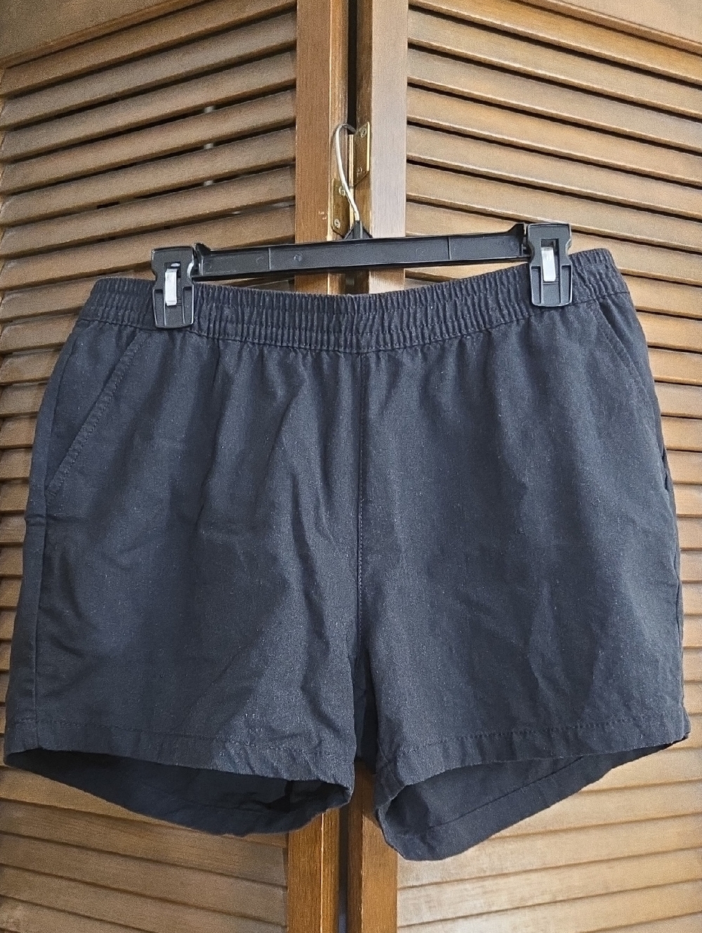 Serra Linen Women's Casual Elastic-Waist Shorts